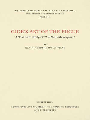 cover image of Gide's Art of the Fugue